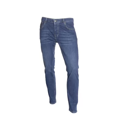 PANTALON JEAN LUMBERJACK HOMME SLIM BLEU